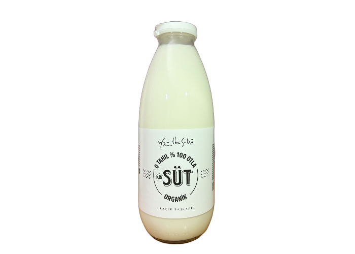 Organik Sertifikalı Çiğ Süt (1lt) - aysun the sütçü
