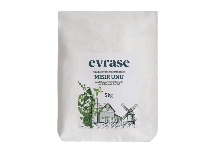 Evrase Atalık Mısır Unu (5kg)