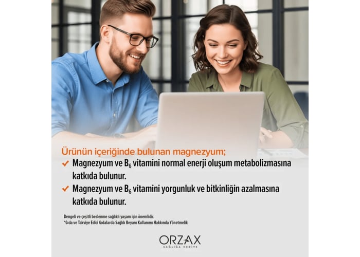 Ocean ExtraMag Magnezyum Malat + P5P (60 tablet) - Orzax