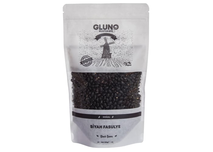 Siyah Fasulye (Glutensiz, 500gr) - Gluno