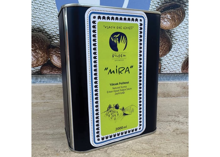 MİRA +345 Yüksek Polifenol Erken Hasat Zeytinyağı (2 Litre) - Bilgem Zeytincilik