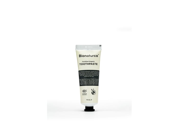 Organik Sertifikalı Tam Koruma Etkili Beyazlatıcı Diş Macunu (75ml) - Bionaturca