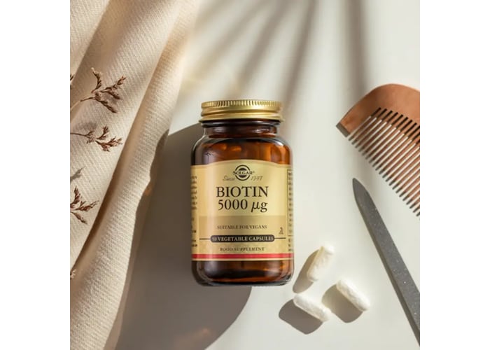 Biotin (50 Kapsül, 5000mcg) - Solgar