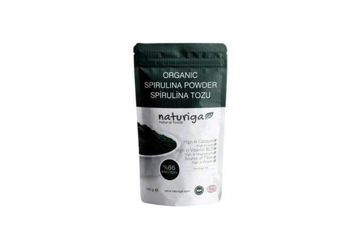 Naturiga Organik Spirulina Tozu (100gr) - Naturiga