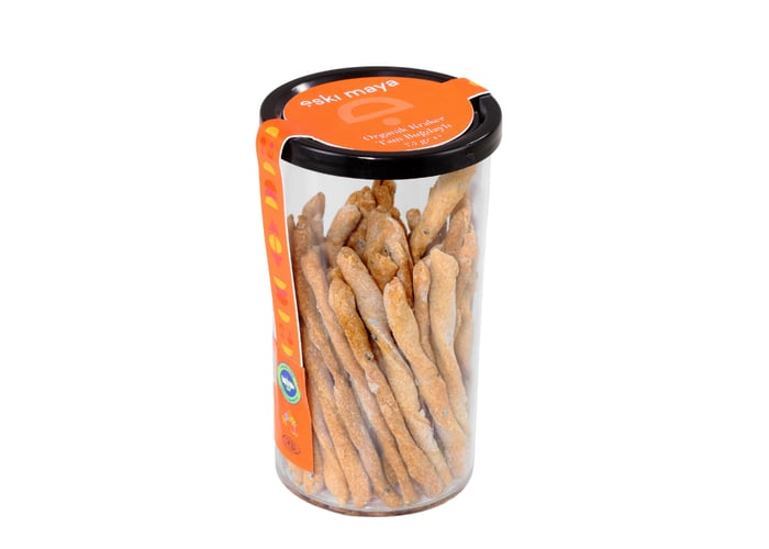 Eski maya Organik Tam Buğday Çörek Otlu Kraker (200gr)