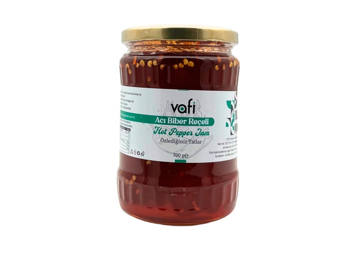 Acı Biber Reçeli (700gr) - Memleket Gurmesi