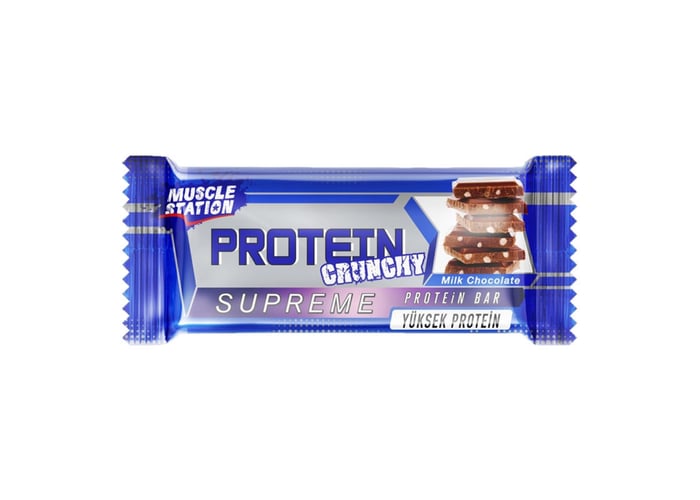 STATİON Supreme Sütlü Çikolatalı Protein Bar (40gr) - Muscle Station