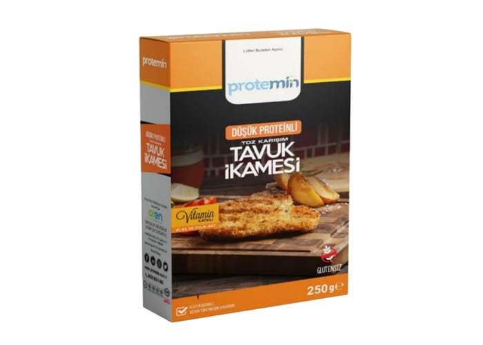Düşük Proteinli Toz Karışım Tavuk İkamesi (250gr) - Mayalı Hane