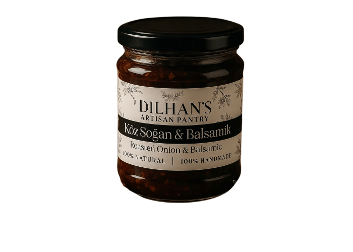 Közlenmiş Soğan Balsamik Sosu (300gr) - Dilhan’s Artisan Pantry