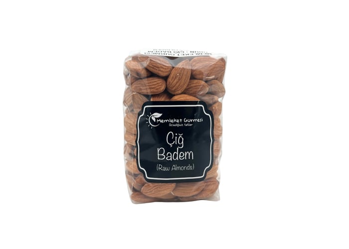 Kuruyemiş Serisi: Çiğ Badem (200gr) - Memleket Gurmesi