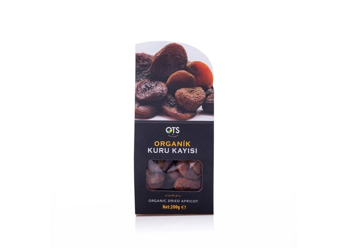 Organik Gün Kurusu Kuru Kayısı (200gr) - OTS Organik