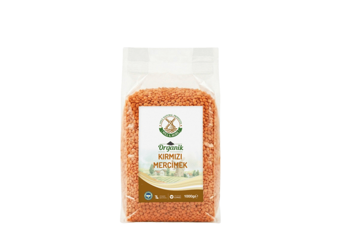 Mill & More Organik Kırmızı Mercimek (1kg)