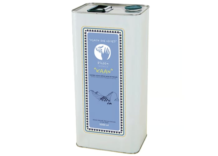 TOPTAN Kaan ERKEN HASAT Naturel Sızma Zeytinyağı (5LT, Soğuk Sıkım) - Bilgem Zeytincilik