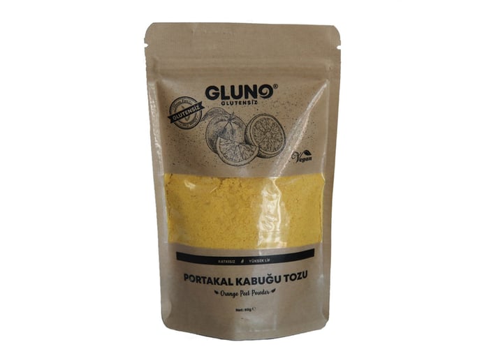 Portakal Kabuğu Tozu (Glutensiz, 80gr) - Gluno
