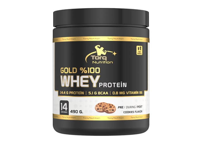 Gold %100 Whey Protein Kurabiyeli (490gr) - Torq Nutrition