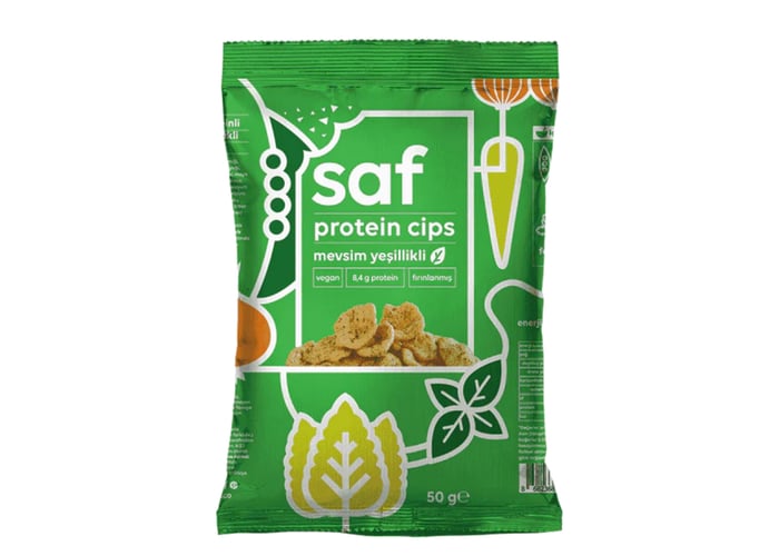 Mevsim Yeşillikli Protein Cips (50gr) - Saf Nutrition
