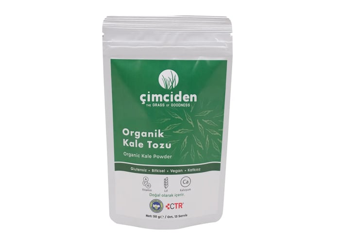 Organik Kale Tozu (50gr) - Çimciden