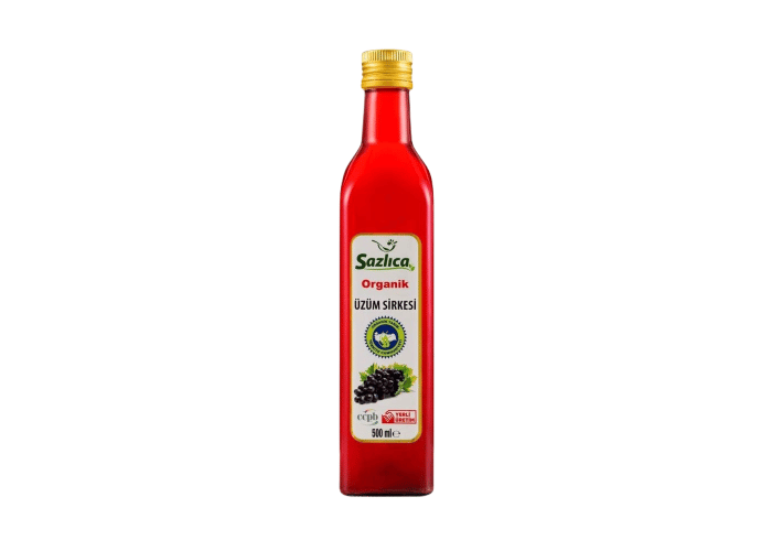 Organik Üzüm Sirkesi (500ml) - Sazlıca