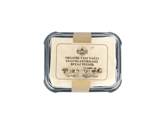 Organik Tam Yağlı Olgunlaştırılmış Beyaz Peynir (350gr) - Akmeşe