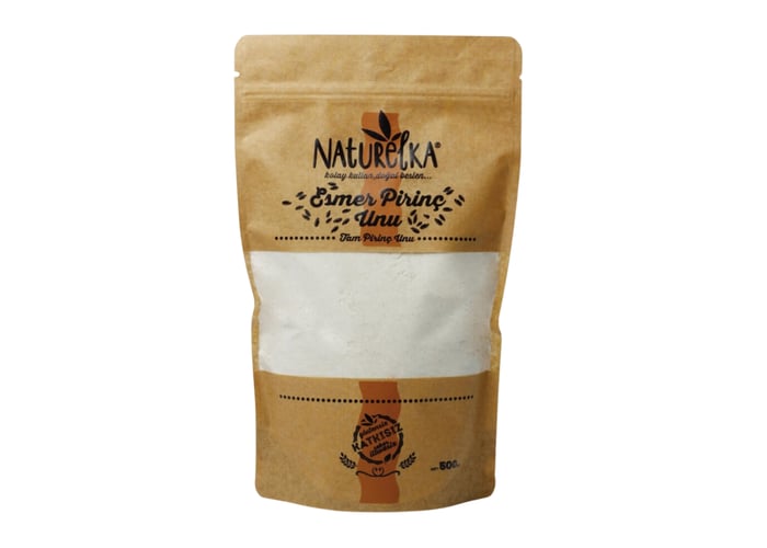 Esmer Pirinç Unu (500gr) - Naturelka