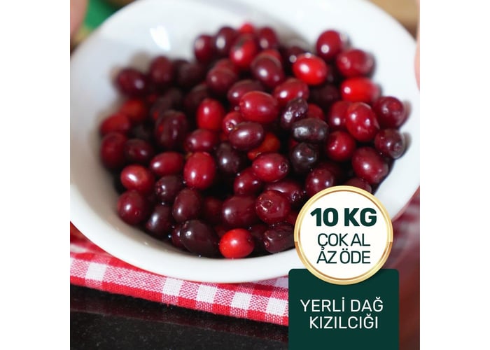 Yerli Kızılcık Paketi (10kg)