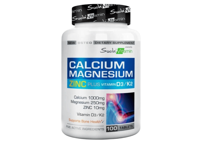 Vitamin Calcium Magnesium Zinc Plus (100 tablet) - Suda