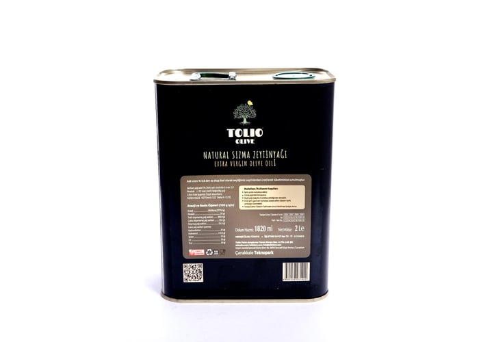 Soğuk Sıkım Natural Sızma Zeytinyağı (2lt) - Tolio Farm