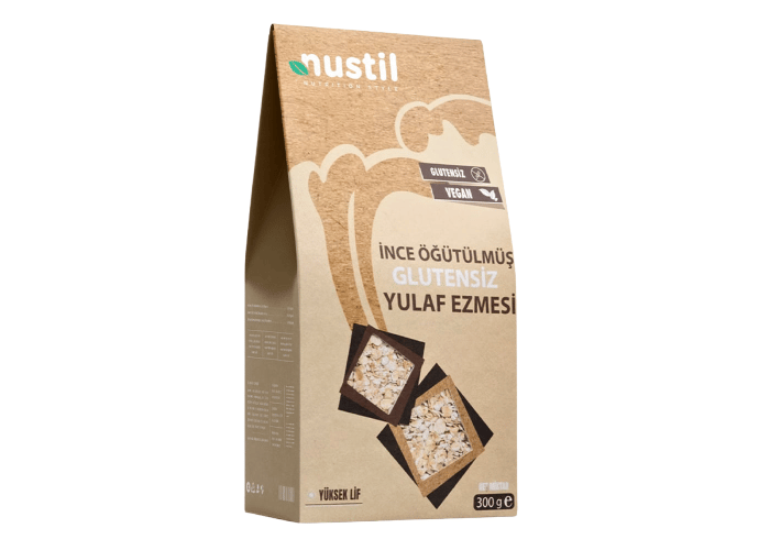 İnce Öğütülmüş Yulaf Ezmesi (Glutensiz, 300gr) - Nustil