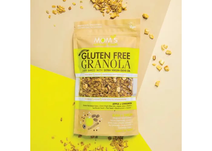 Elmalı Tarçınlı Granola (Glutensiz, 300gr) - Mom’s Natural