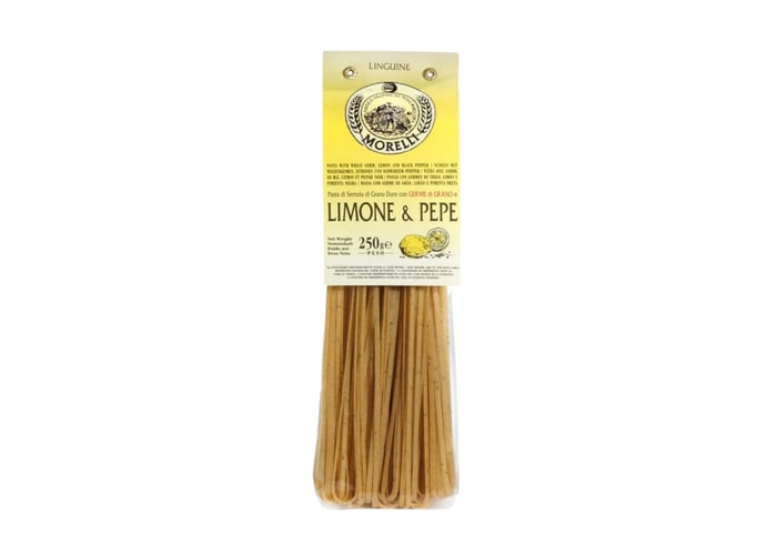 Linguine Limon, Karabiber ve Rüşeymli Makarna (250gr) - Morelli