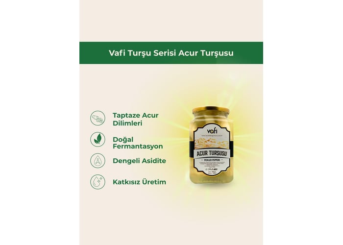 Acur Turşusu (1000cc / 500gr) - Memleket Gurmesi