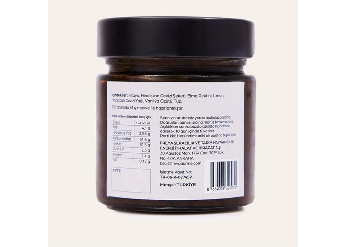 Ejder Meyvesi Sosu (250gr) - Freya Gurme
