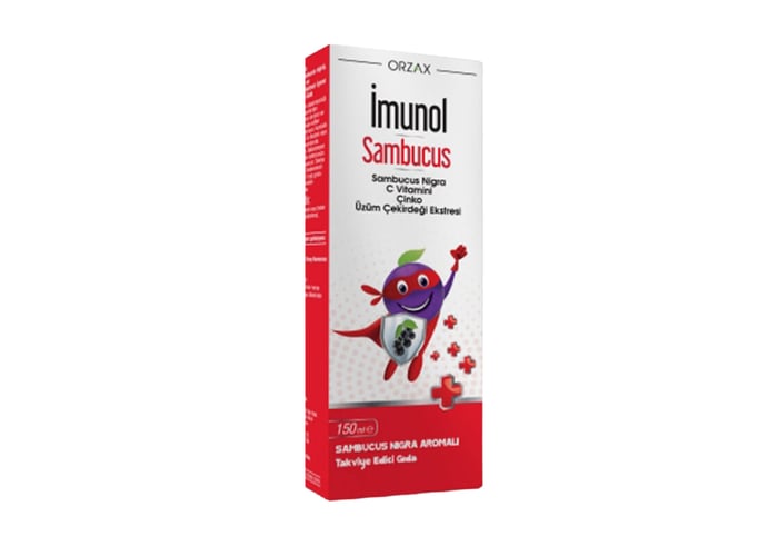 Orzax Ocean İmunol Sambucus Şurup (150ml)