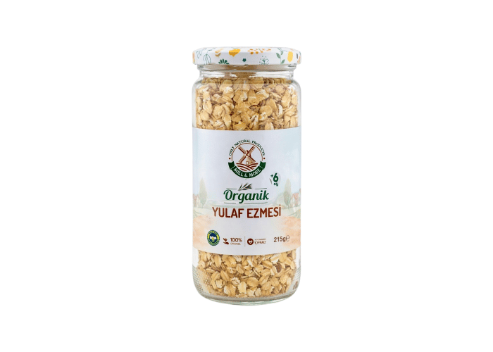 Mill & More Organik Yulaf Ezmesi (215gr)
