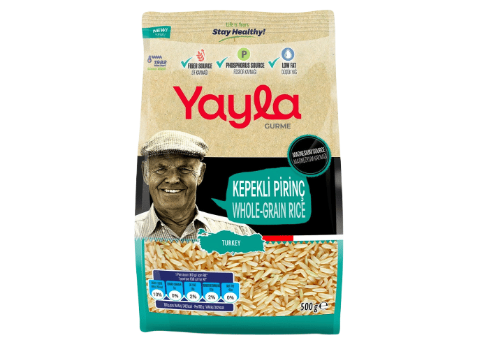 Gurme Kepekli Pirinç (500gr) - Yayla