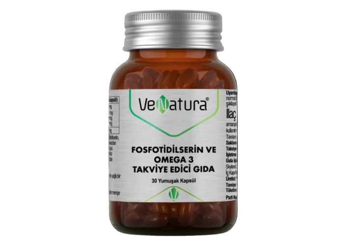Fosfotidilserin ve Omega 3 (30 kapsül) - Venatura
