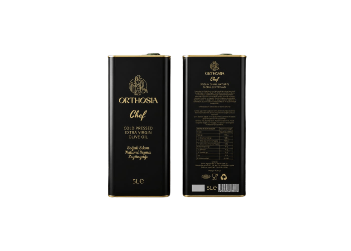 Chef Memecik Olgun Hasat Soğuk Sıkım Sızma Zeytinyağı (5lt) - Orthosia
