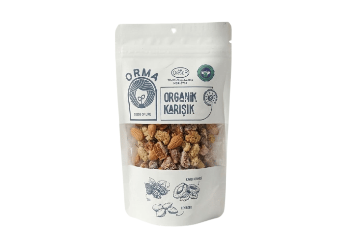 Organik Karışık Kuruyemiş (100gr) - Etin En İyisi