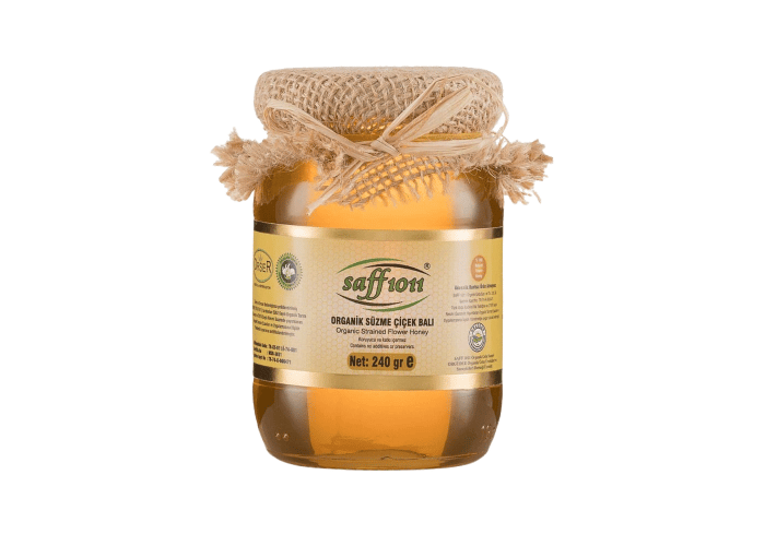 Organik Sertifikalı Süzme Çiçek Bal (240gr) - Saff 1011