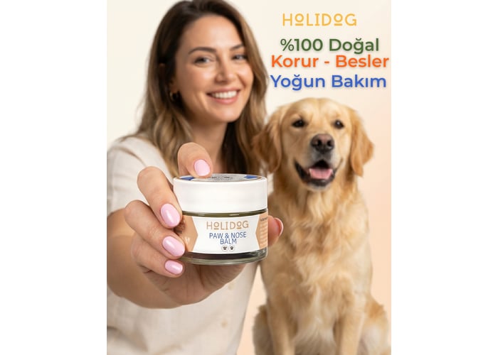 %100 Doğal Köpek Pati ve Burun Balmı (Lavanta Kokulu, 50ml) - Holidog