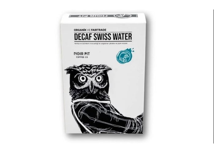 Decaf Swiss Water Öğütülmüş Kahve (Kafeinsiz, Öğütülmüş, 1000gr) - Noir Pit Coffee