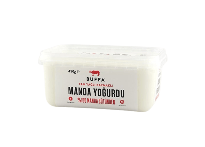 Manda Yoğurdu, Tam Yağlı Kaymaklı (450gr) - Buffa