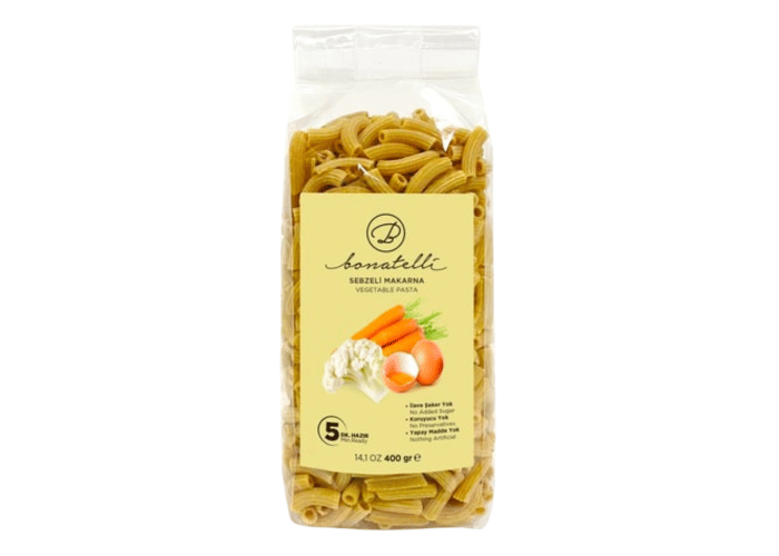 Sebzeli Makarna (400gr) - Bonatelli