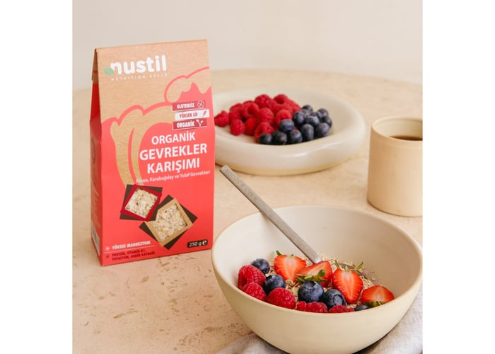 Organik Gevrekler Karışımı (250gr) - Nustil