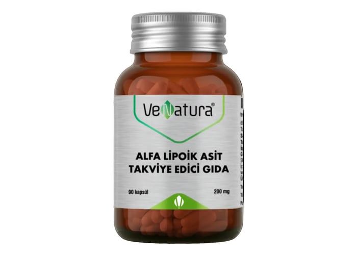 Alfa Lipoik Asit Takviye Edici Gıda (90 kapsül) - Venatura