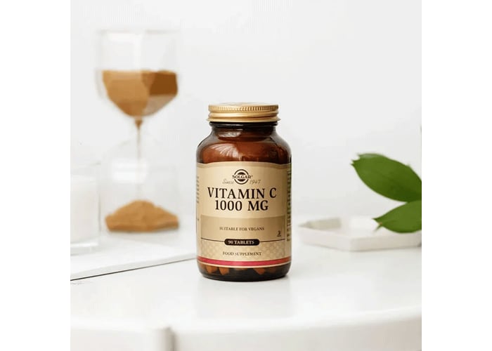 Vitamin C (1000mg, 90 tablet) - Solgar
