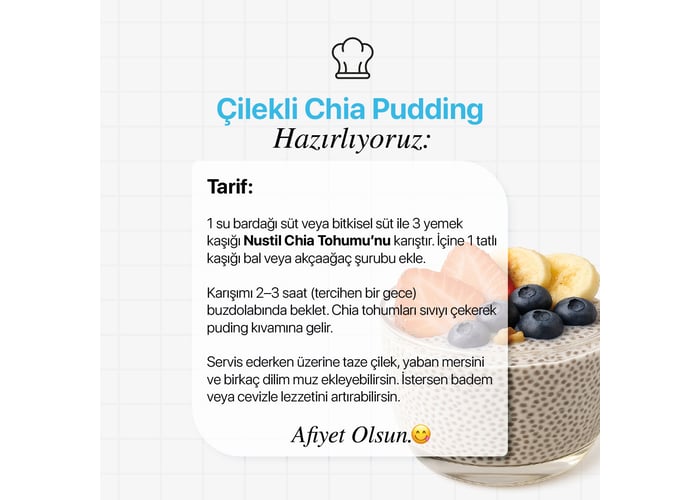 Chia Tohumu (350gr) - Nustil