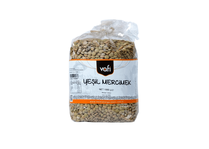 Yeşil Mercimek (Yozgat Yöresi, 1000gr) - Memleket Gurmesi