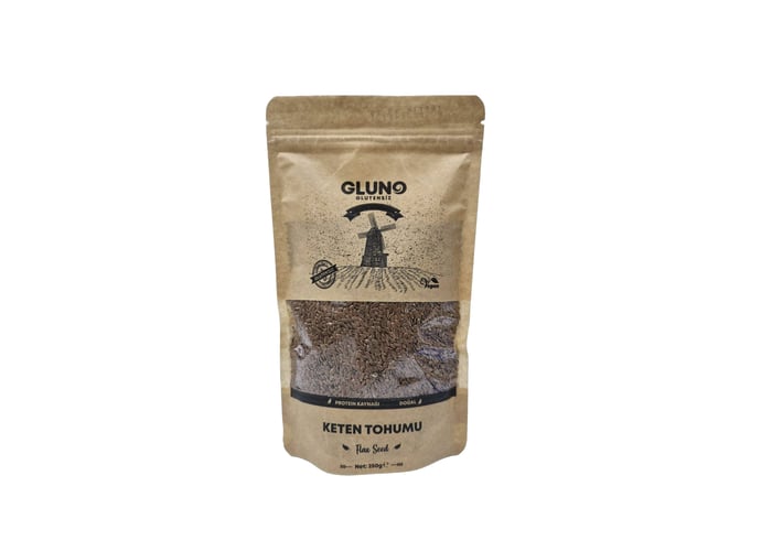 Glutensiz Keten Tohumu (250gr) - Gluno Glutensiz