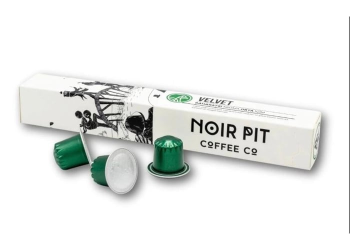 Velvet Kapsül Kahve (Nespresso Uyumlu, 10 adet) - Noir Pit Coffee